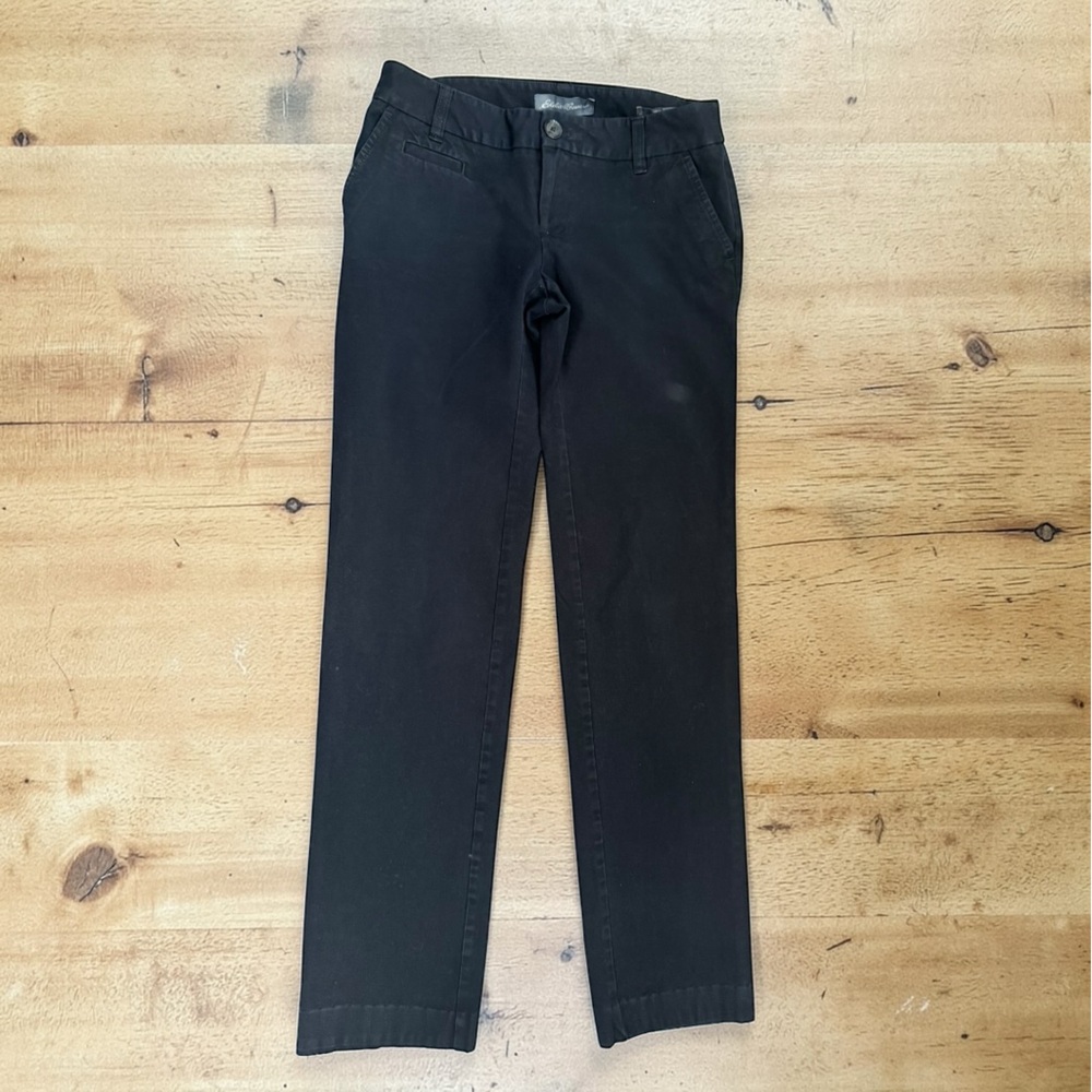 Eddie Bauer Women’s Black Straight Leg Pants - Size 14